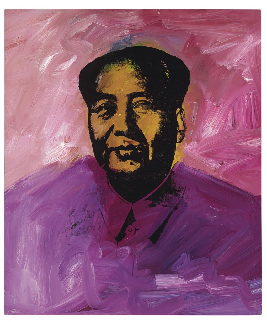 Andy Warhol (1928-1987) Mao, signed and dated 'Andy Warhol 73