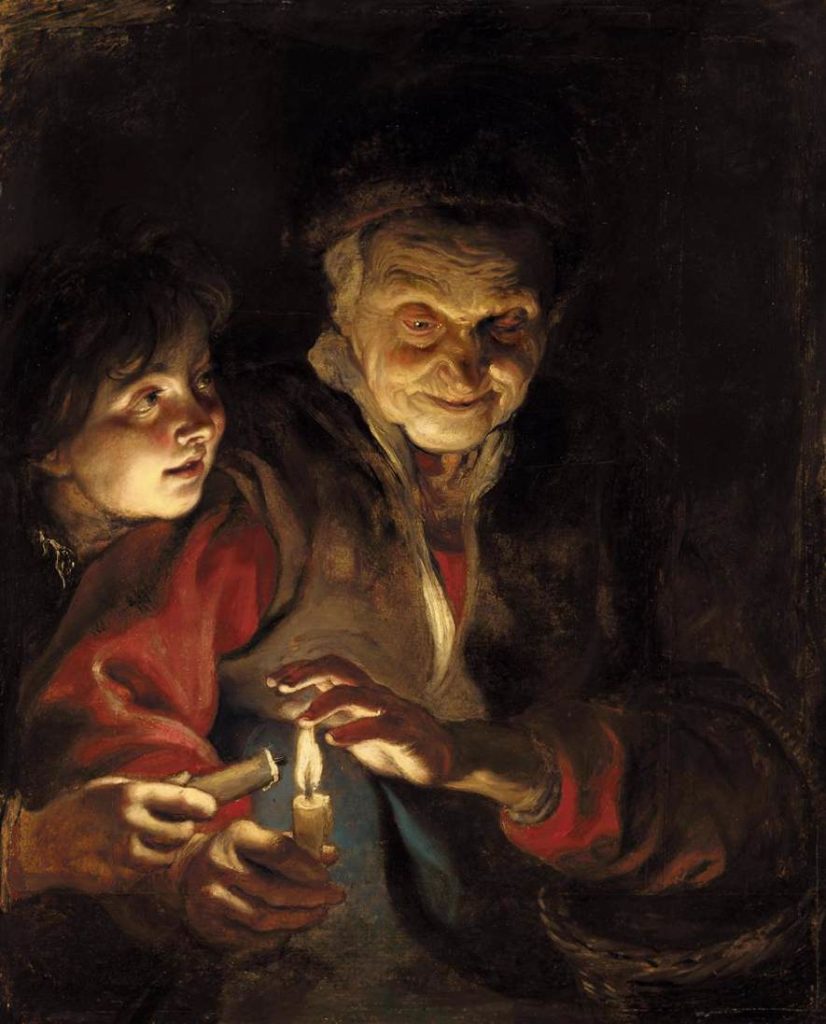 night-scene-1617 Night Scene - Rubens Peter Paul