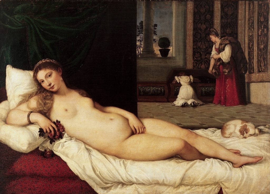 Titian's reclining Venus (1538)