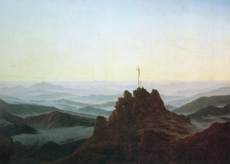 como-pintar-paisajes-Caspar-David-Friedrich
