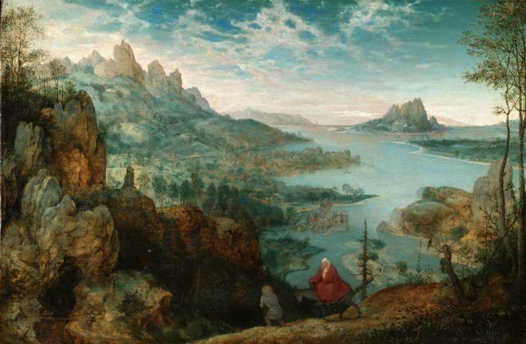 Pieter Bruegel the Elder, Landscape with the Flight into Egypt, 1563