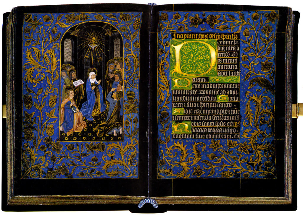 Descent of the Holy Spirit, The Black Hours, c. 1475