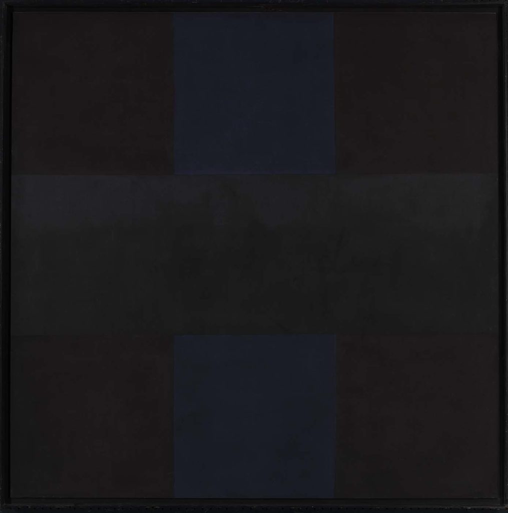 Ad Reinhardt: Abstract Painting no. 4, 1961