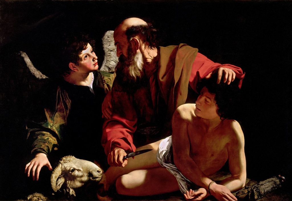bajotono-Caravaggio-El-sacrificio-Isaac