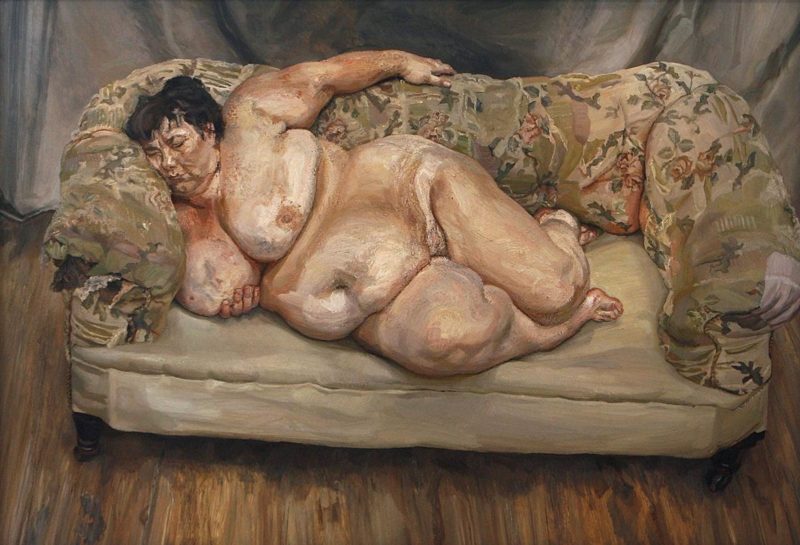 pintura-de-interior-Lucian-Freud