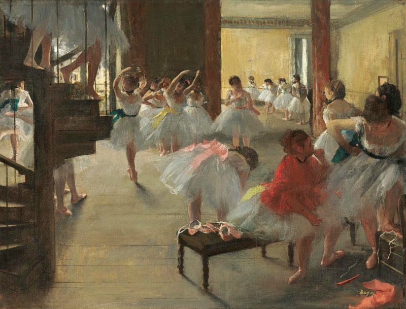 dbeba6ee edgar degas the dance class c 1873 oil on canvas national gallery of art washington corcoran collection