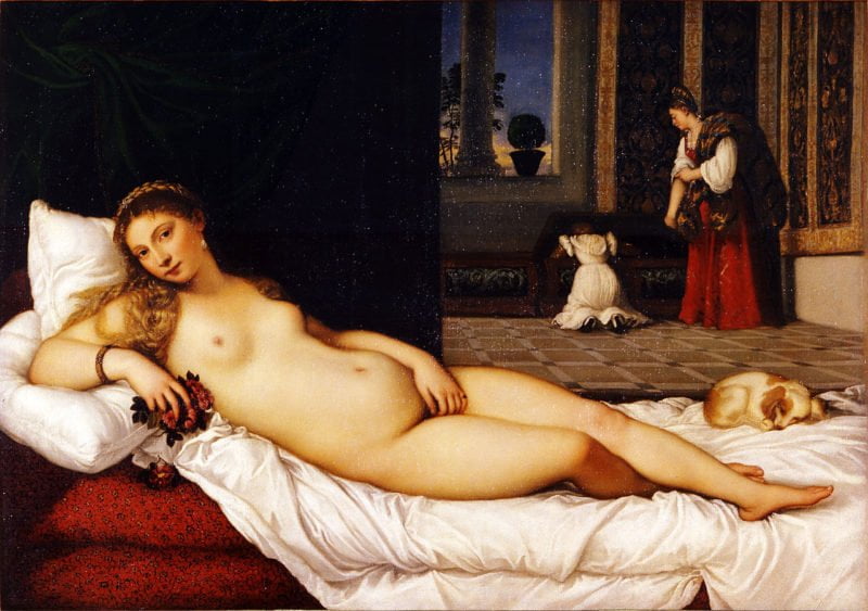 arte-impresionista-Tiziano-Venus-Urbino