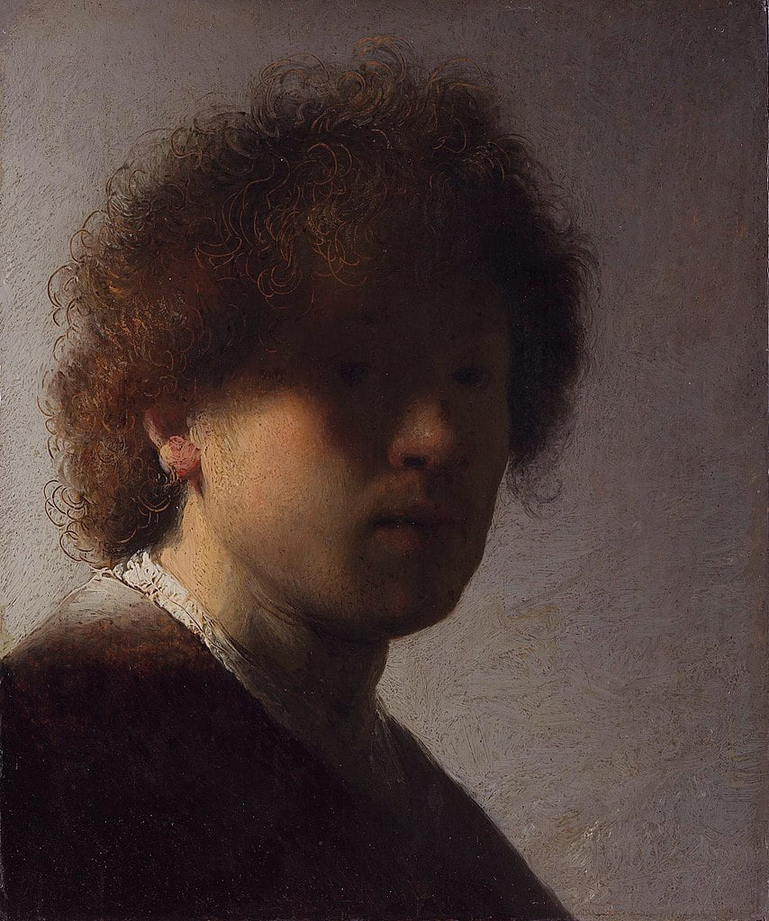 CLAROSCURO-autoretrato-Rembrandt
