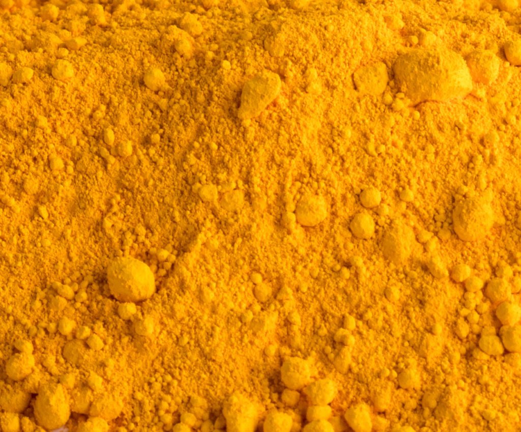 El pigmento Amarillo Indio
