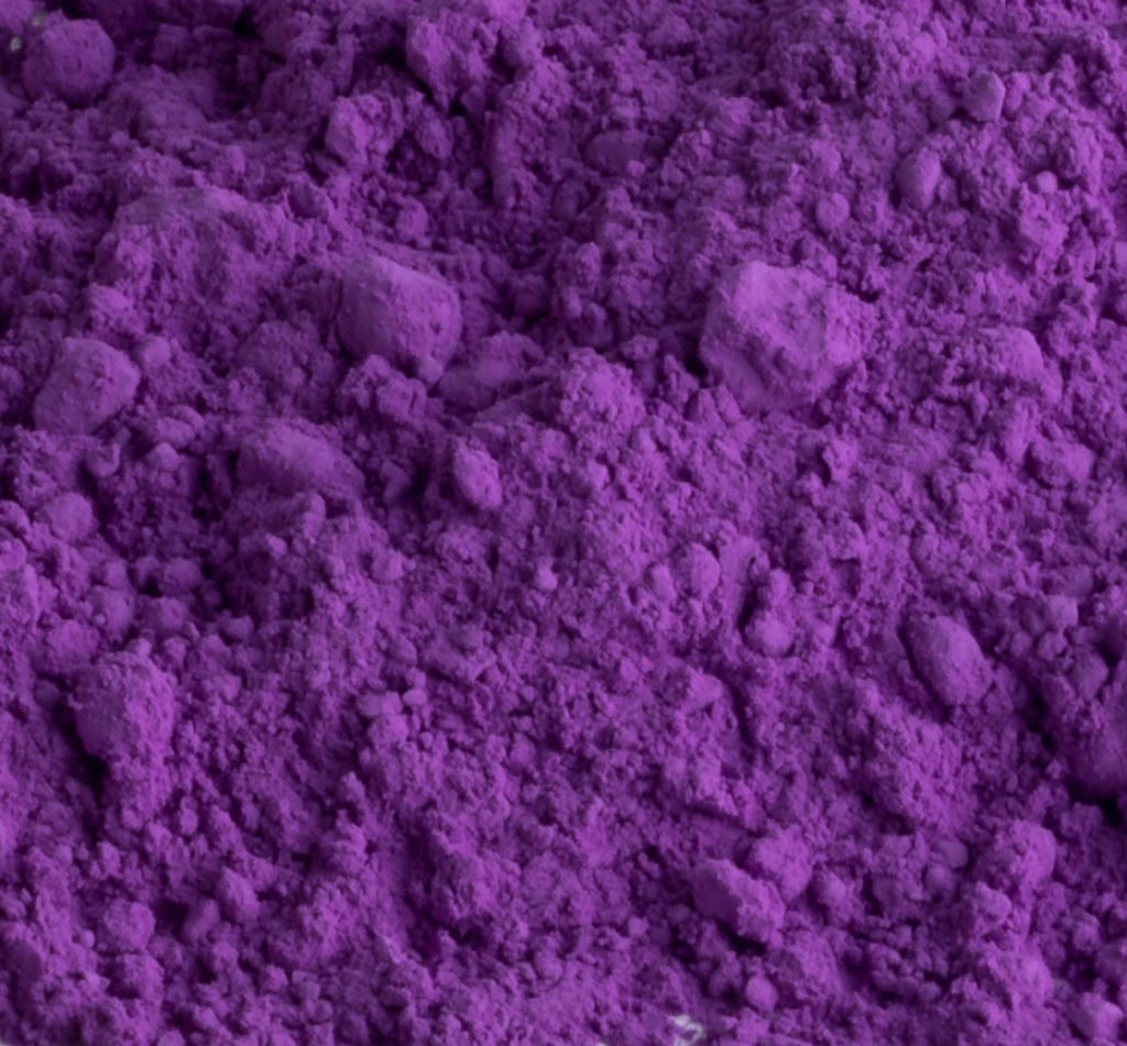 El color mauve violeta y el pigmento cobalto violeta