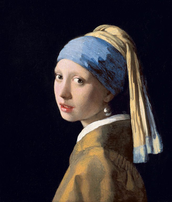 Famous artworks, Girl with a Pearl Earring