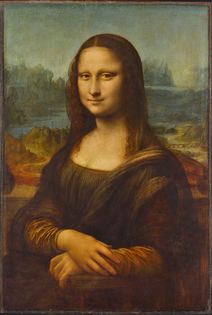 The famous work of art, The Mona Lisa