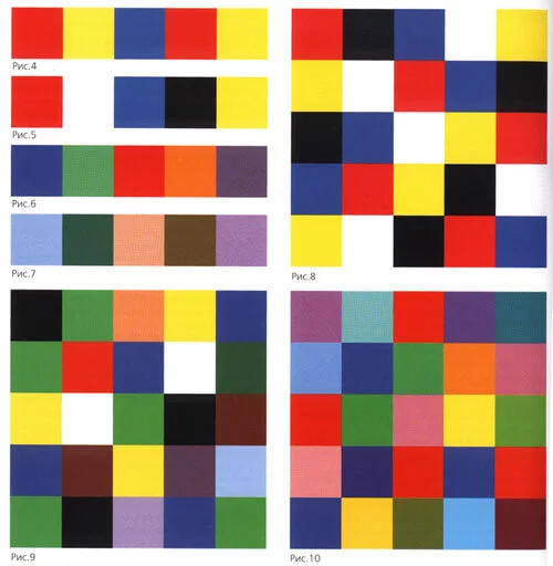 Contraste de Colores - Johannes Itten