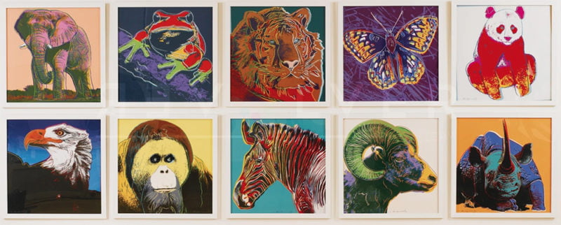 Obras Famosas de Andy Warhol - Endangered Species