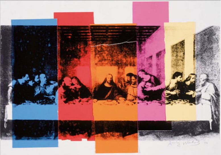 Obras Famosas de Andy Warhol - La última cena