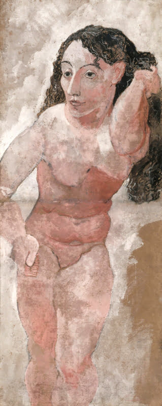 Pinturas Famosas de Picasso - Mujer con peine