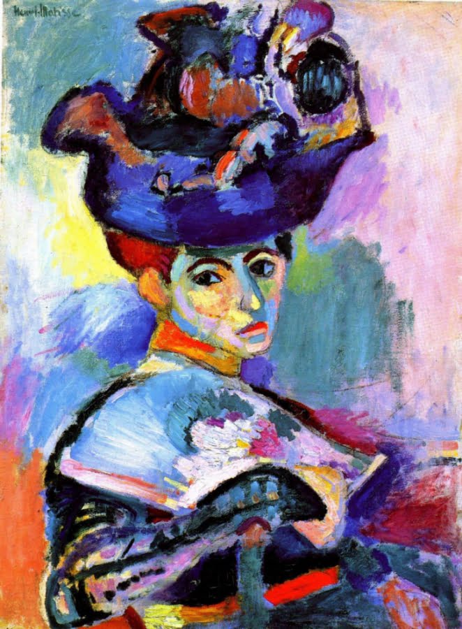 Fauvismo - Matisse, Mujer con sombrero
