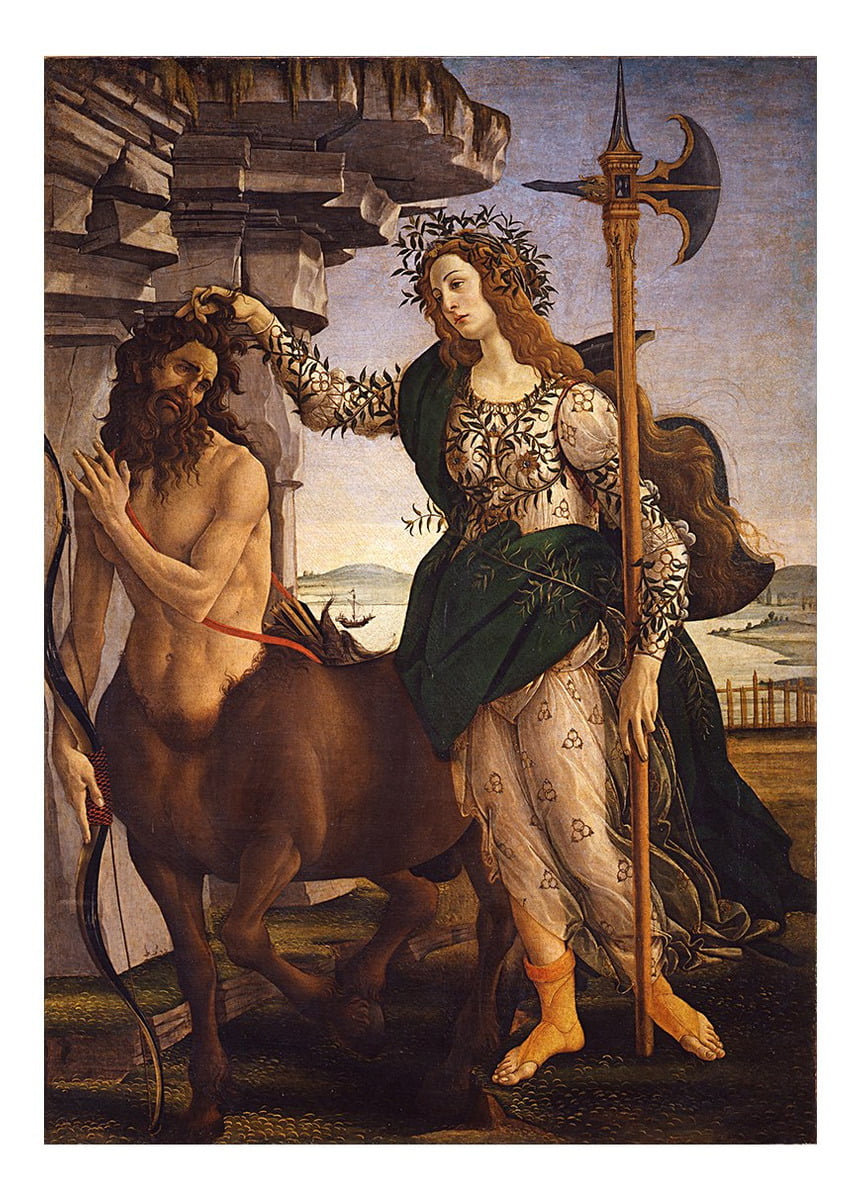 palas y centauro botticelli reproduccion arte pintura canvas d nq np 842129 mlm41840453836 052020 f