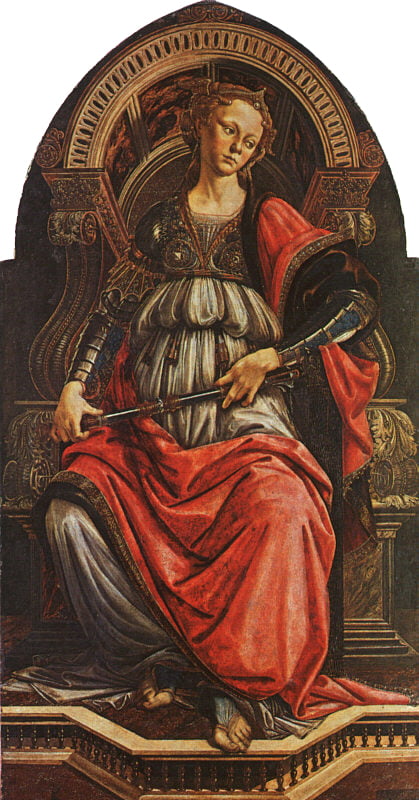 Obras de Botticelli - La Fortaleza