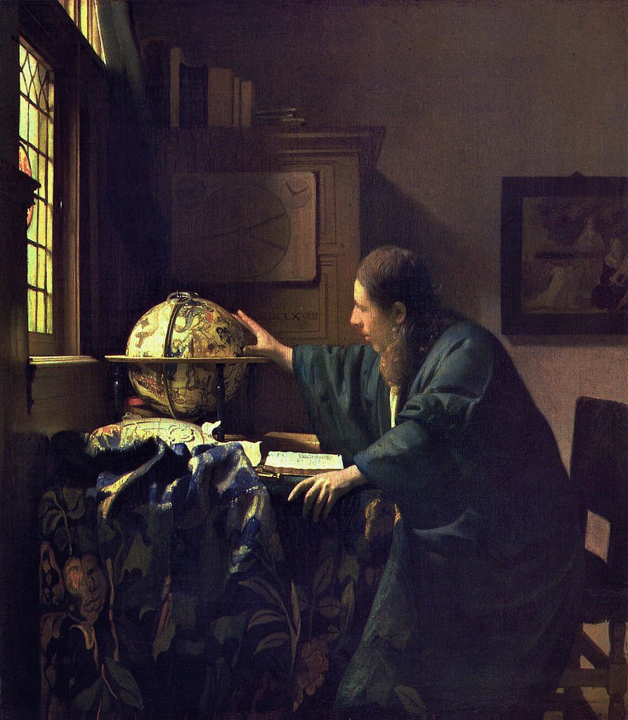 894px j vermeer el astronomo museo del louvre 1688