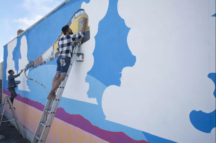 Pintar un mural: la introducción