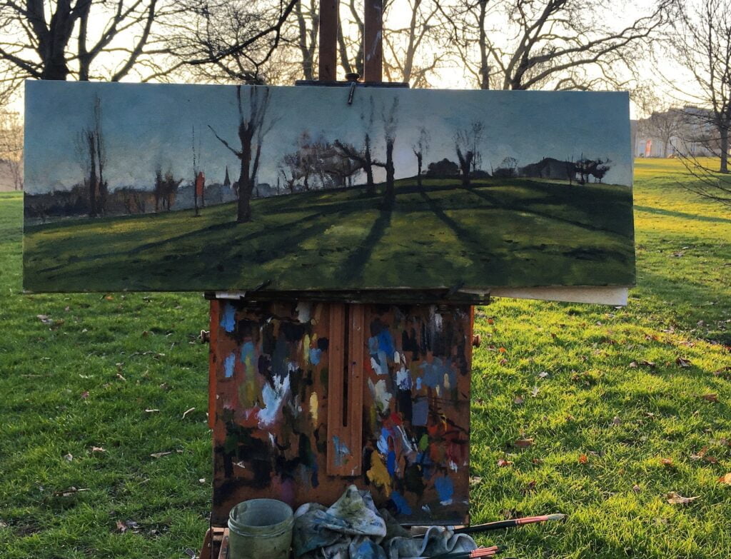 Pintar al aire libre: la técnica de pintura en Plein Air