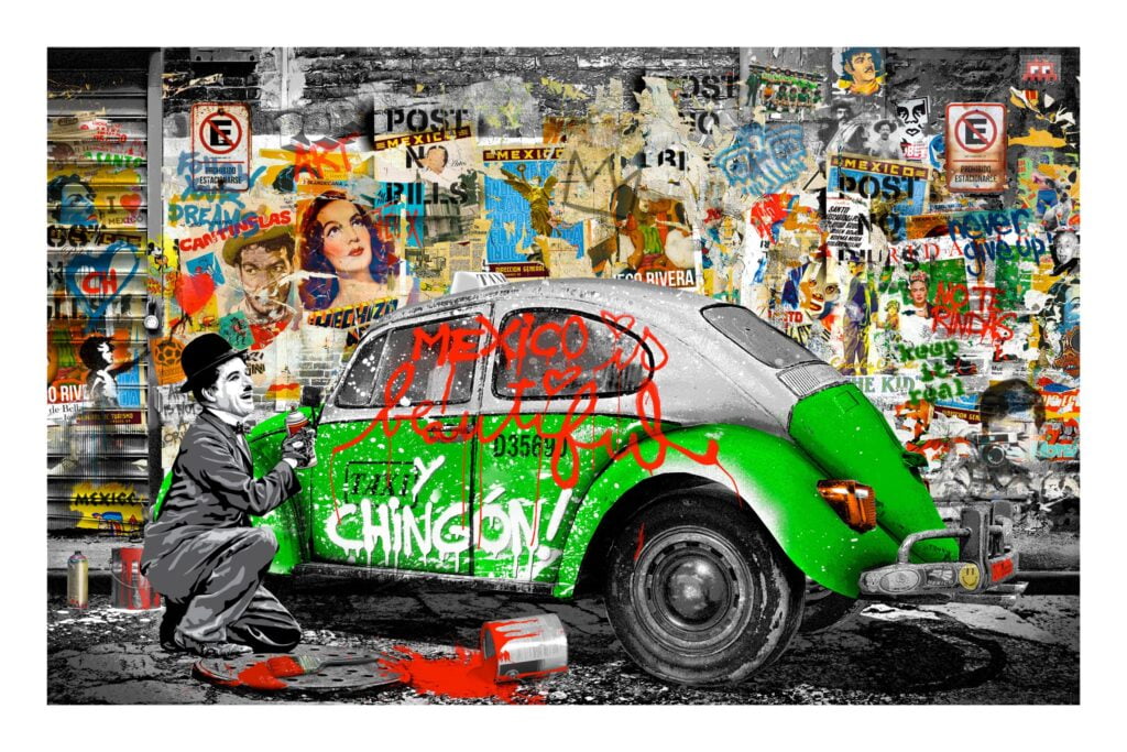 mexico is beautiful chingon chaplin volkswagon3 scaled 1