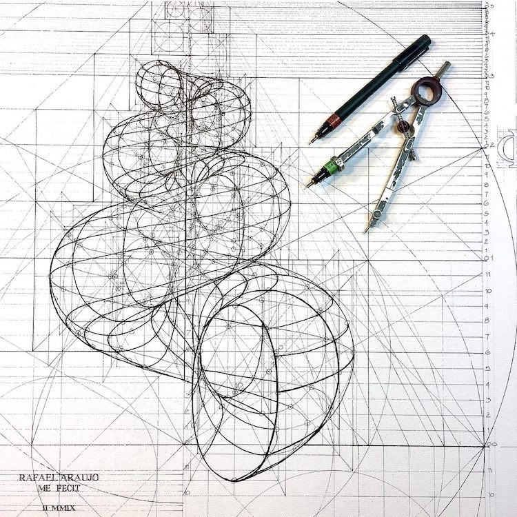 rafael araujo geometric drawings 8 1